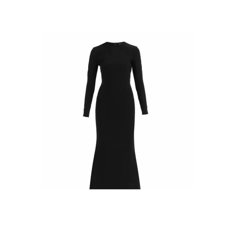 Balenciaga Long-sleeved Jersey Gown-4