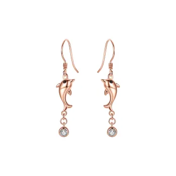 ZUOHUO S999 Fine Silver Earrings Women's