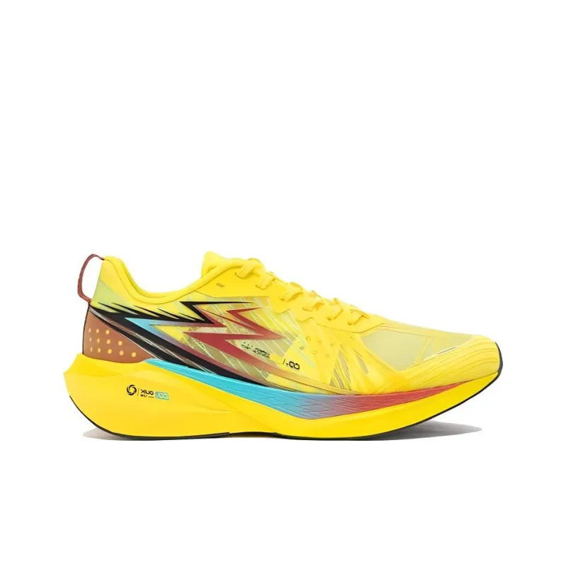 361° Shock Absorbers With Slip Resistant And Abrasion Resistant Properties Low Top Training Running Shoes Unisex Yellow-1