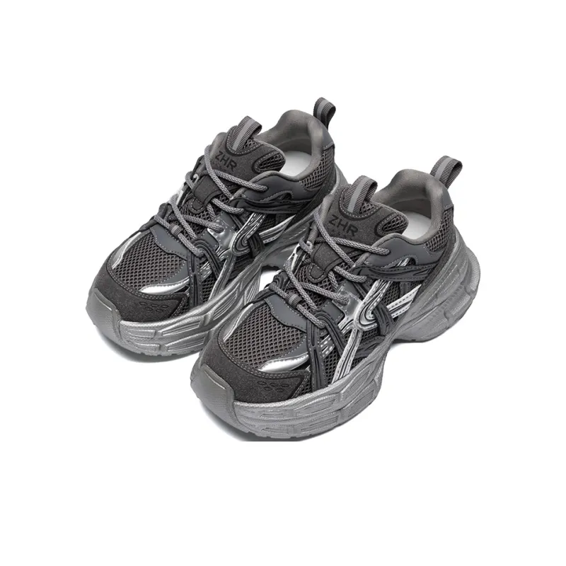 ZHR Cushioning, Wear Resistant Low Top Chunky Sneakers Women's-7