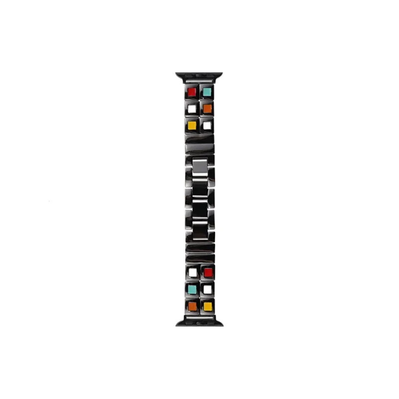CHRROTA Watch Band Compatible With All Devices 46mm Metal-4