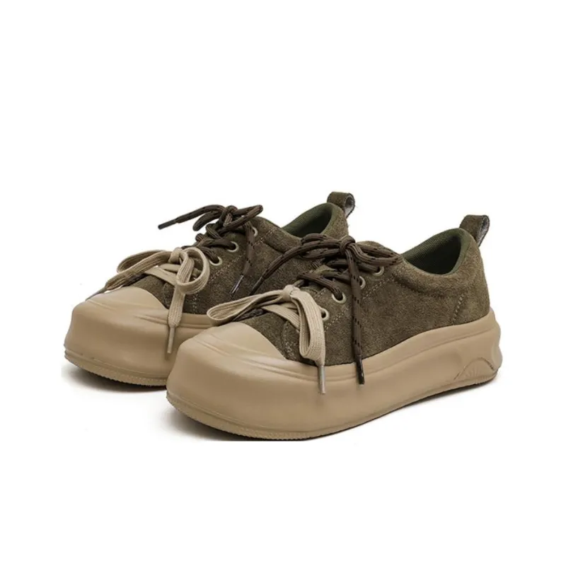 DAPHNE Slip Resistant Low Top Skateboard Shoes Women's-2