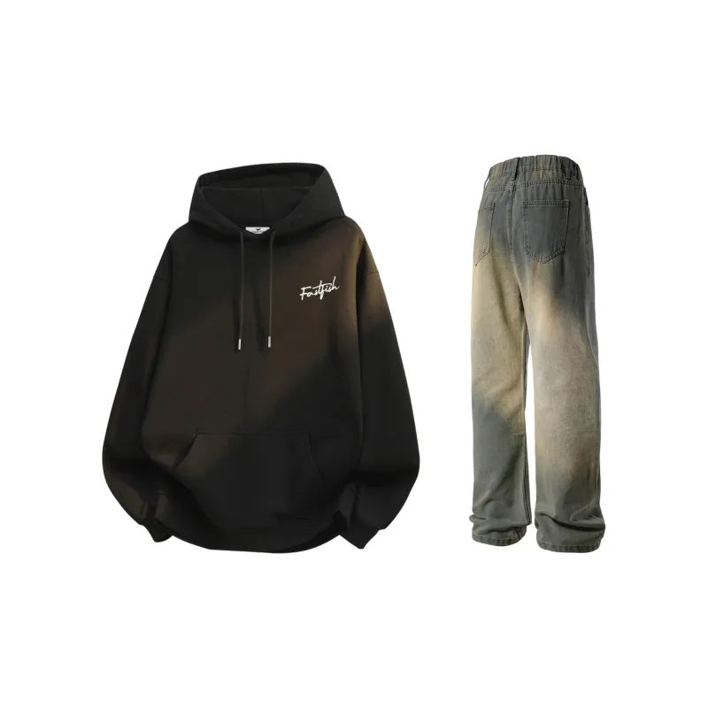 FASTFISH Sweatshirt Sets Unisex-5