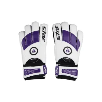 Star Goalkeeper Gloves LATEX PVC Latex Longmen Jiao S Unisex