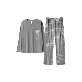 MADALLO Pajama Set Men's Dark Gray