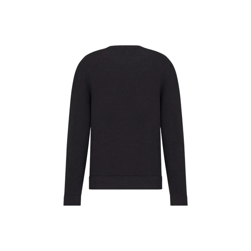DIOR Cashmere Sweaters Men Black-1