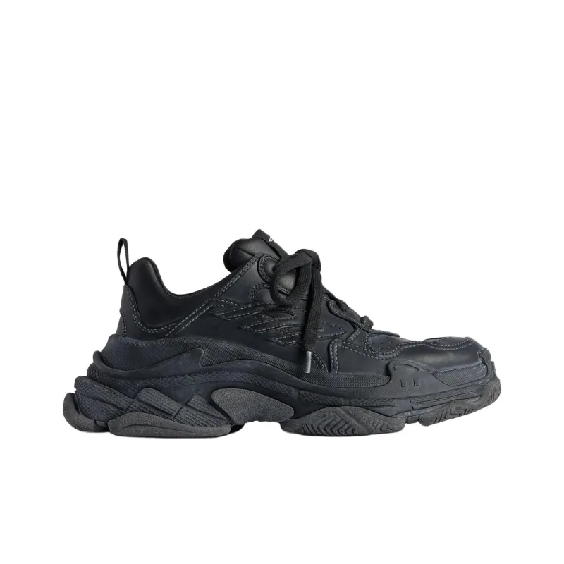 Balenciaga Triple S Sporty Lace Up Sneakers-1