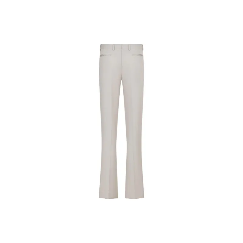 DIOR Suit Trousers Men White-1