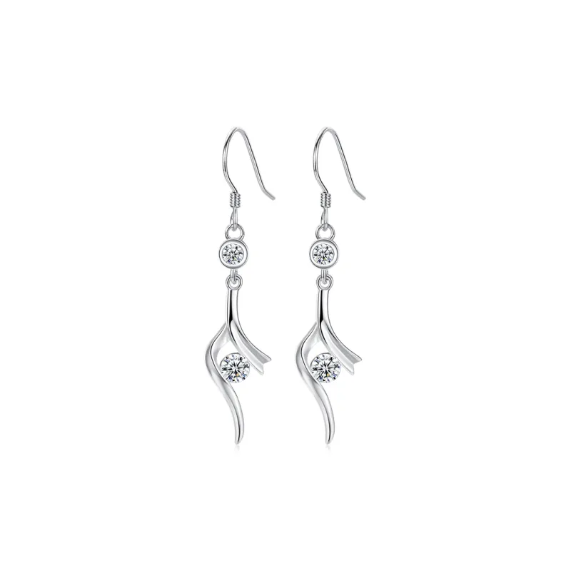 ZUOHUO S999 Silver Earrings Women's-4