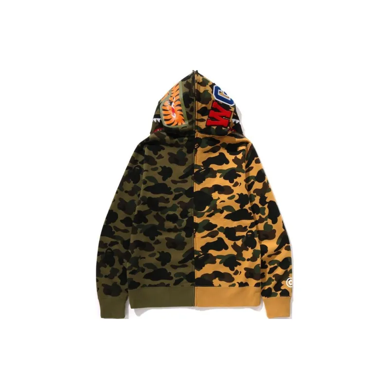 Bape Abc Camo Separate Shark Full Zip Hoodie-8