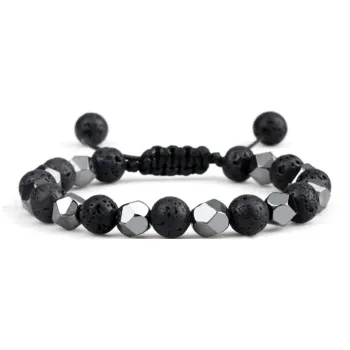 ZOKS Tiger's Eye Stone Jade Bracelets Unisex