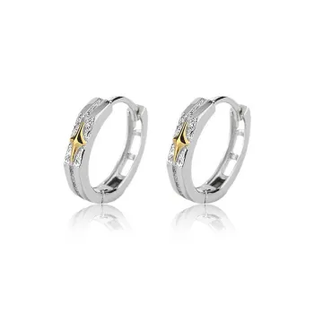 FOREVER MELODY 925 Sterling Silver Earrings Unisex