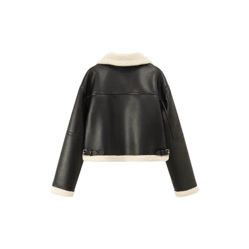 CHUU Velvet Jackets Women's-3