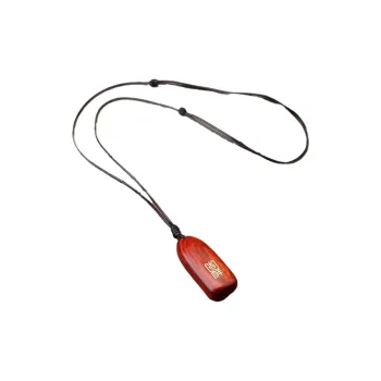 Red All Year Round Ebony Necklaces Men's