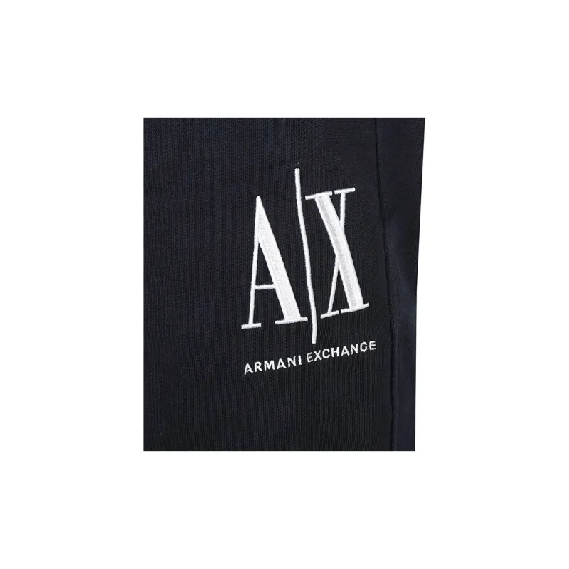 ARMANI EXCHANGE Logo Embroidered Straight Leg Track Trousers-11