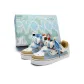 White Blue Brown