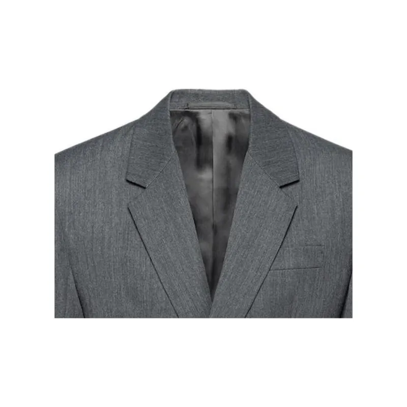 PRADA Business Suits Men Slate Gray-3