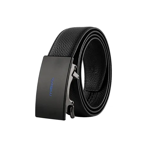 MILLIE'S Top Grain Cow Leather Leather Belts Men's Width  3.5cm