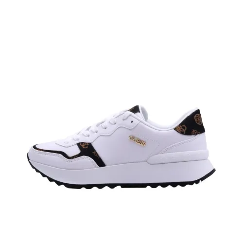 GUESS Vinsa Low-Top Casual Shoes 4.2cm Women's White