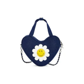 Lee Fabric Detachable Strap Portable Crossbody Bag Regular Women's Dark Blue