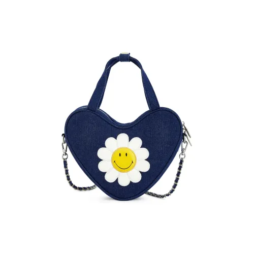 Lee Fabric Detachable Strap Portable Crossbody Bag Regular Women's Dark Blue