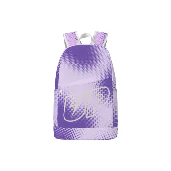 TURN UP Polyester Backpack Unisex Purple