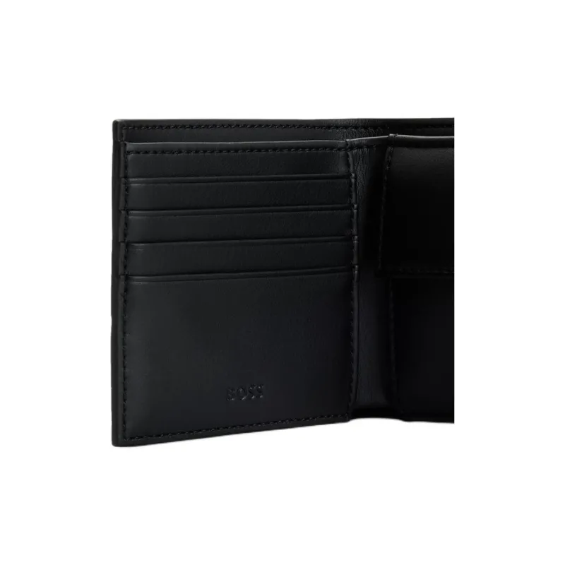 HUGO BOSS Faux Leather, Artificial Leather Wallet Men's Black-4