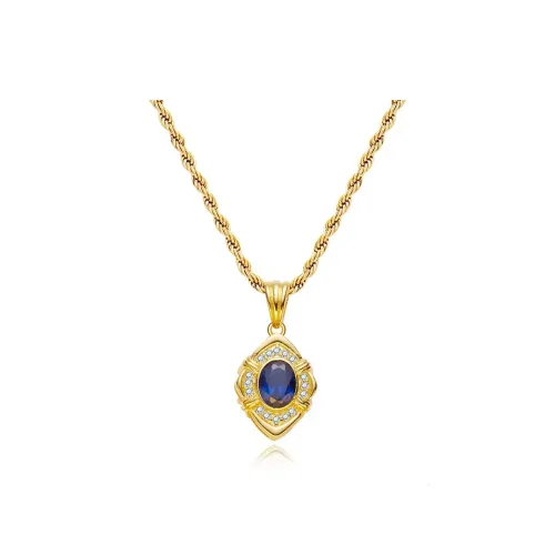 KING OF BLING Brass Necklaces Women's Year Of The Snake Good Luck