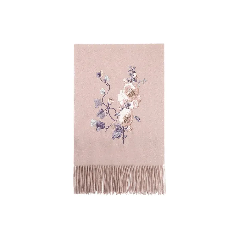 Fancet Studios 100% Sheep Wool Knit Scarves Women's-0