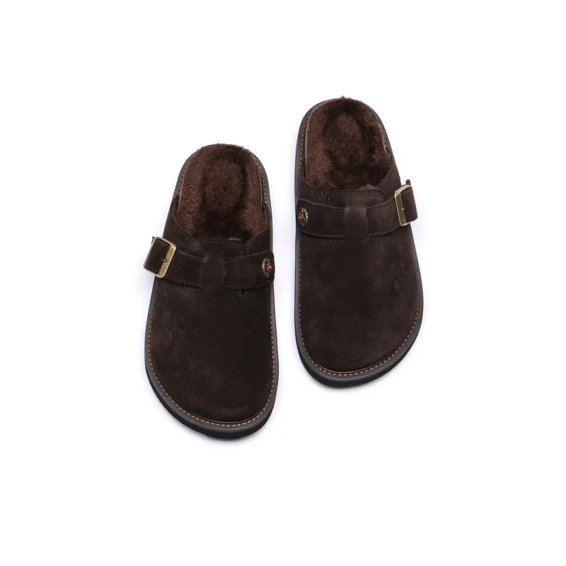 JOY BY YE3NJOY x UNNAMED FORCES Wrap toe Slippers Unisex Umber-5