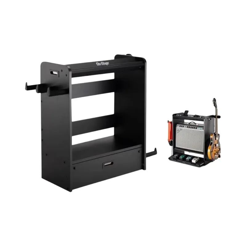 ON STAGE GWS5000RB GWS5000B Workstation Musical Instrument Storage Cabinet Guitar Accessories-5