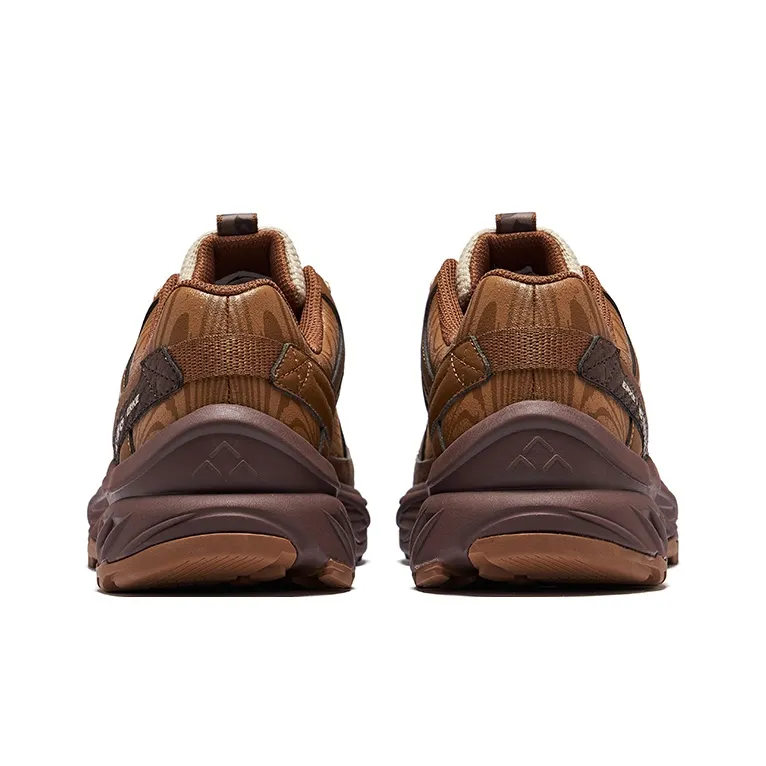 Erke Pursuit Coverage Rebound Low Top Casual Shoes Men's Camel Brown Hazelnut-4