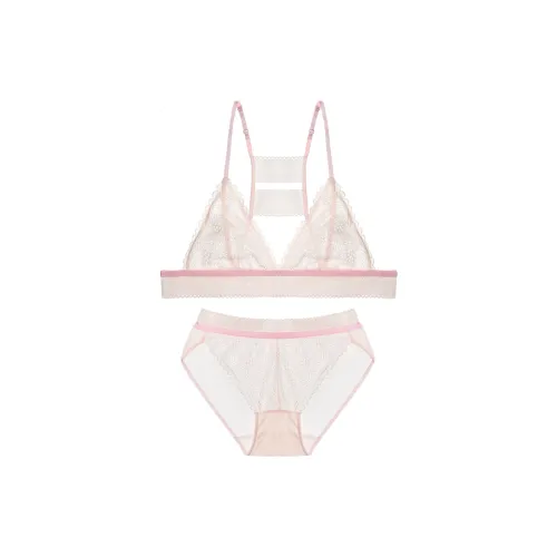 FREELASS Underwear Set Women's Gift Box Set Peony Pink