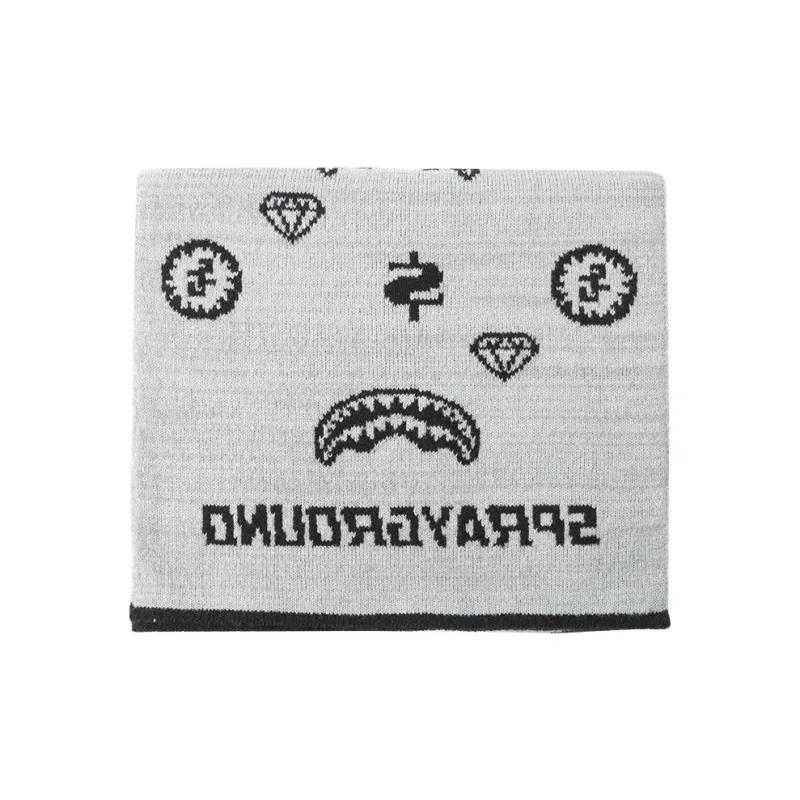 SPRAYGROUND Polyester Knit Scarves Unisex-3