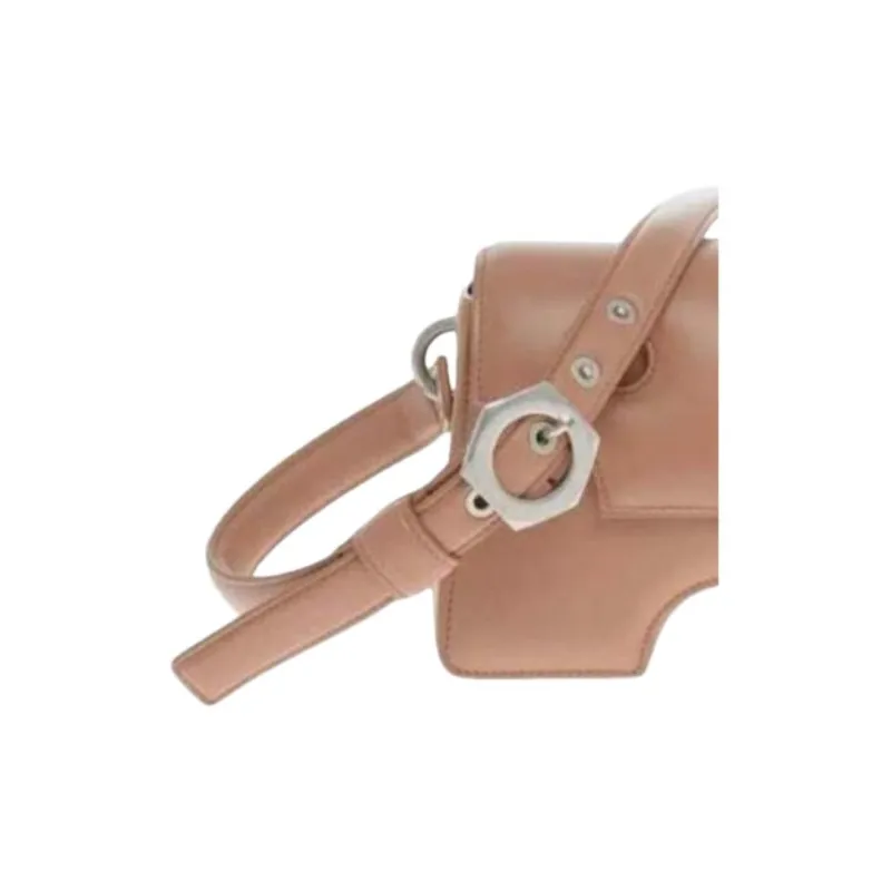 OFF WHITE Jitney 2.8 New Meteor Shoulder Bag Camel-2