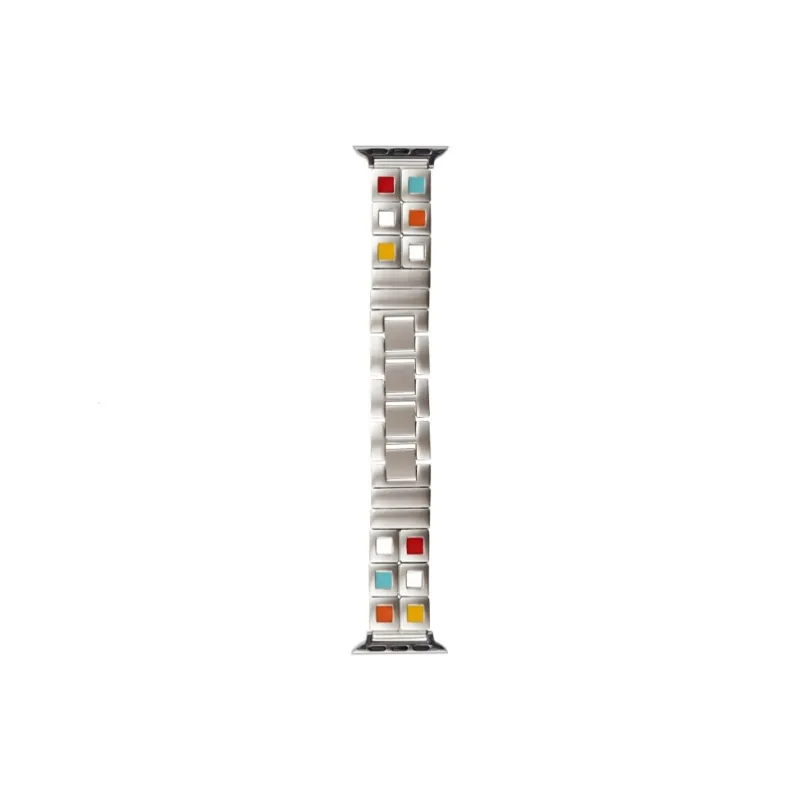 CHRROTA Watch Band Compatible With All Devices 46mm Metal-16