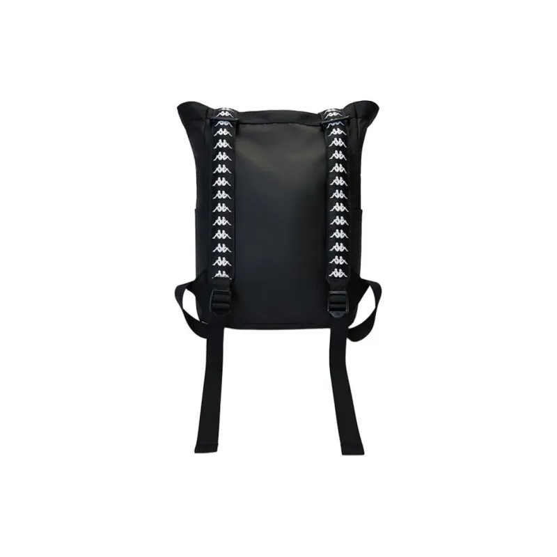 Kappa Fabric Backpack Regular Unisex Black-2