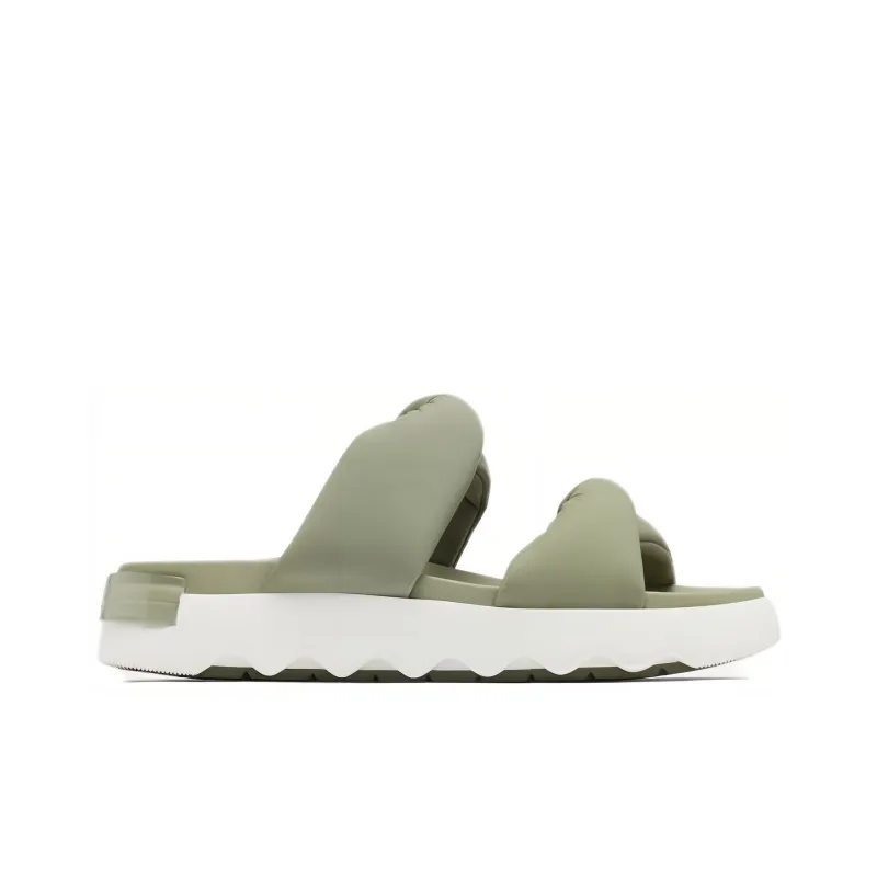 SOREL Rubber Sole Slide Slippers Women's Green-1