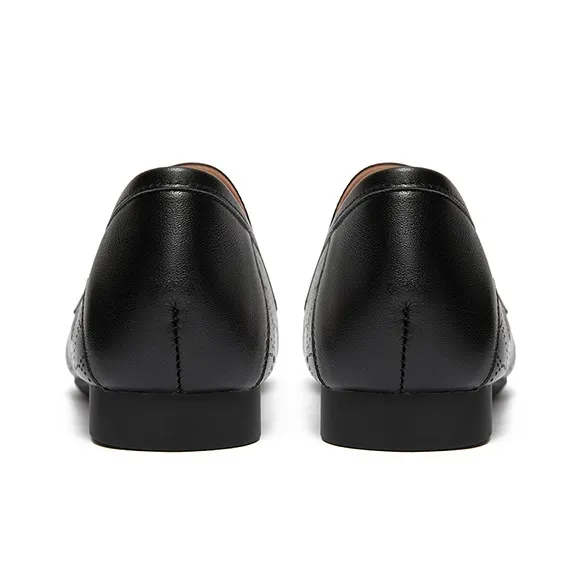 HANG TEN Loafers Women's Black/Apricot-2