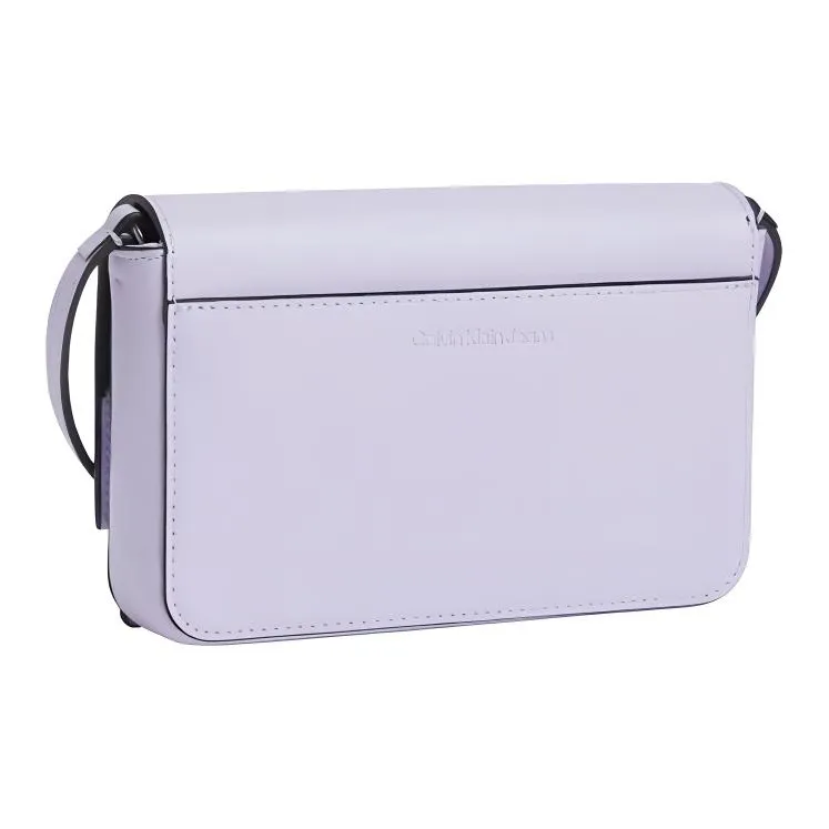 CALVIN KLEIN Polyurethane Crossbody Bag, Shoulder Bag Women's Purple Lilac-3