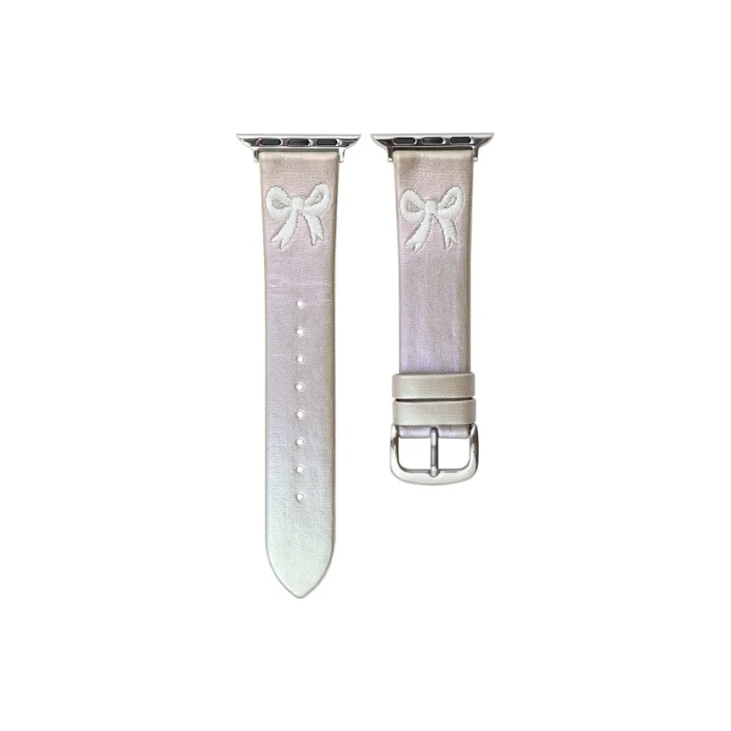 CHRROTA Watch Band Apple Compatibility Leather-4