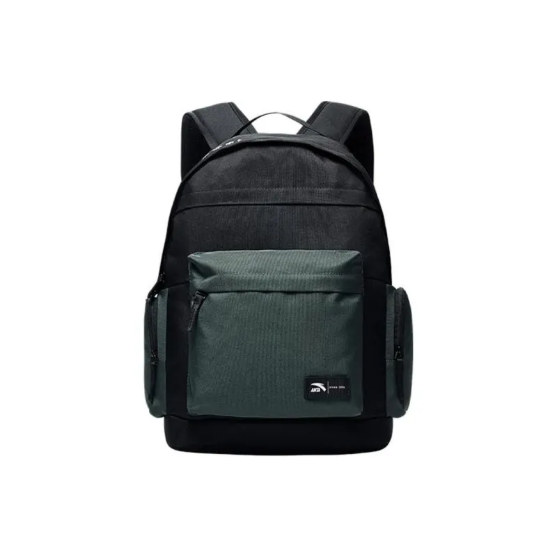 Anta 600D*600D78T/PU Double Coated Backpack Regular Unisex Basic Black-0