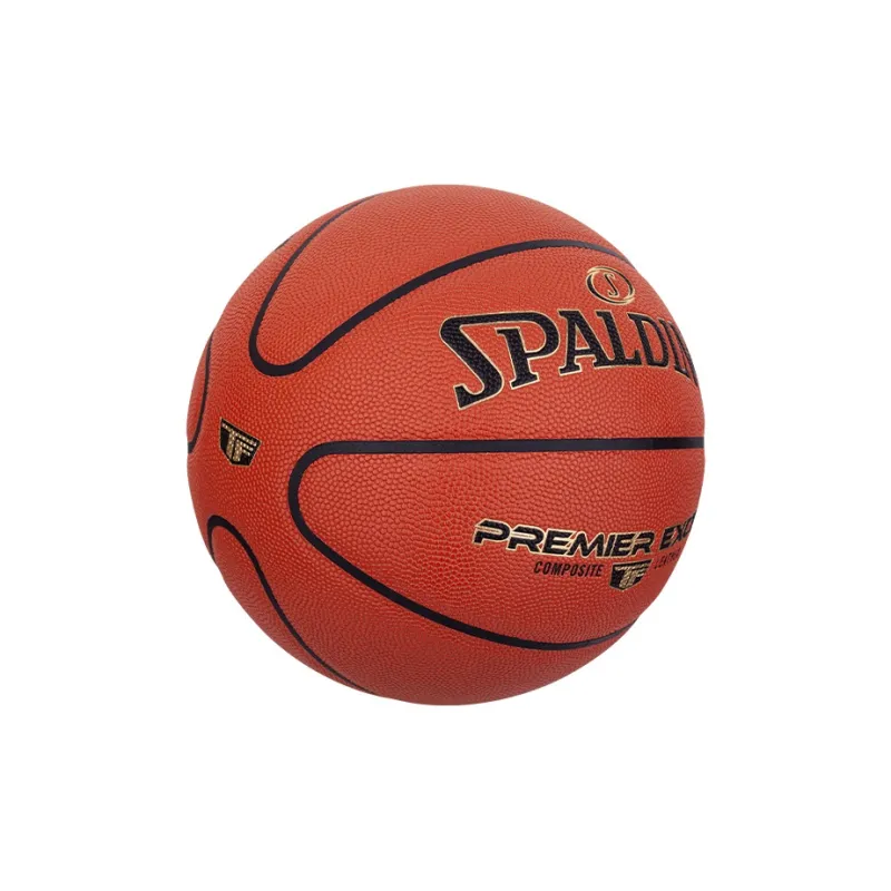 SPALDING TF Collection Premier Excel Moisture Absorbing Leather Basketball Brick Size 7 Ball Training Match Unisex-2