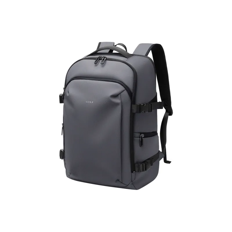GOLF Fabric Backpack Regular Men's Black/Gray-7