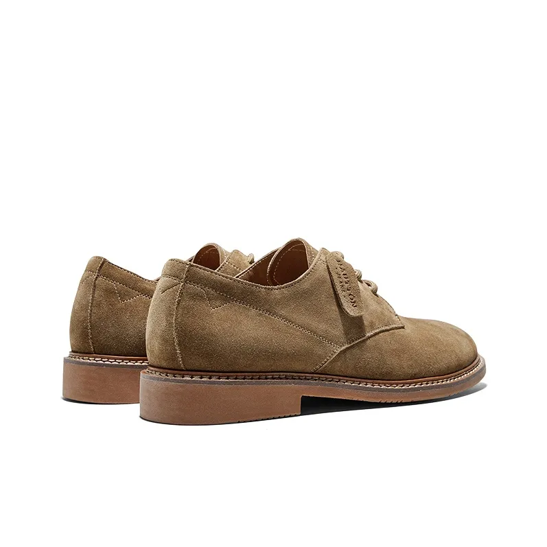 Hautton Jeans Casual Shoes Men's Camel-4