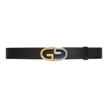 GUCCI Gg Logo Buckle Belt