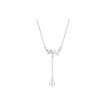 WEST ISLAND S925 Silver Necklaces Women's
