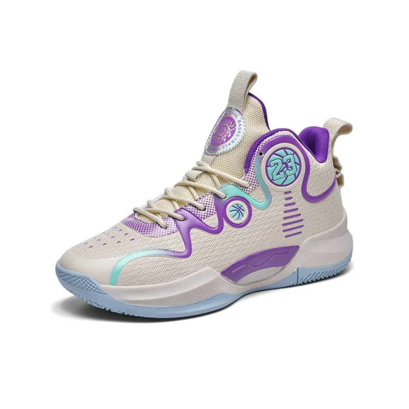 Black tailed Deer Cushioning, Slip Resistant, And Abrasion Resistant High Top Basketball Shoes Unisex-20