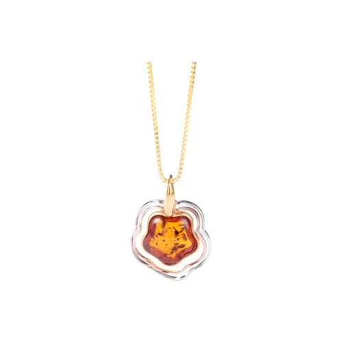 S&A Beeswax Fine Jade Necklaces Women's