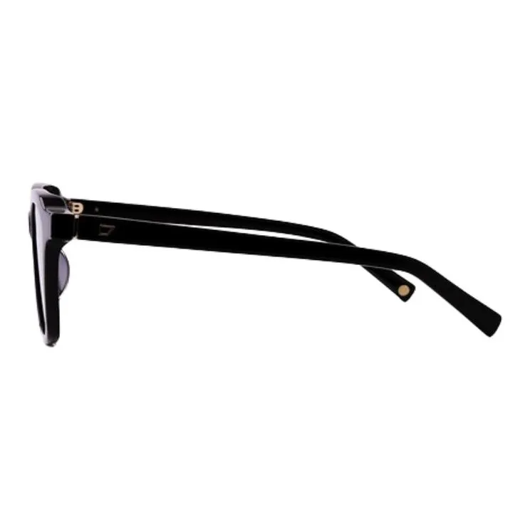 LAPIZ SENSIBLE. Biodegradable Acetate Square Sunglasses Unisex Black-2